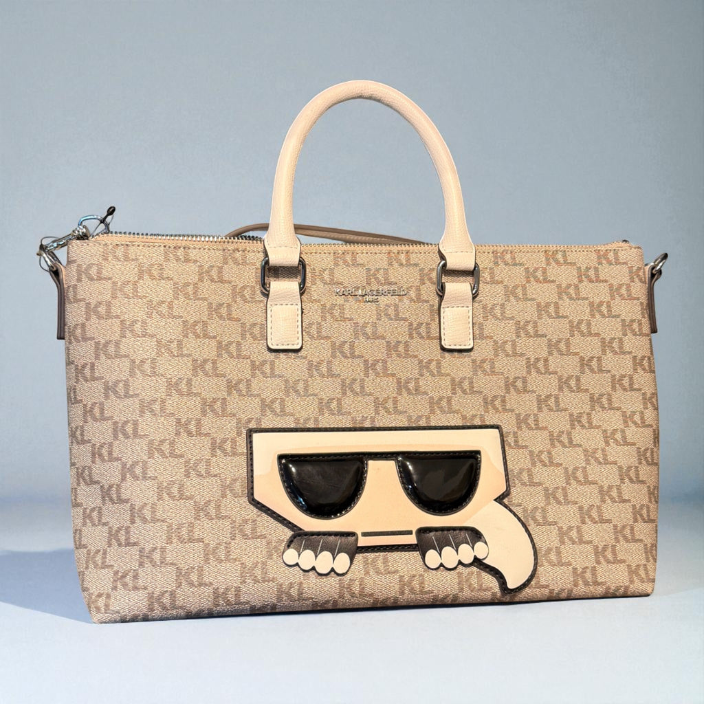 Karl Lagerfeld Taupe Wht